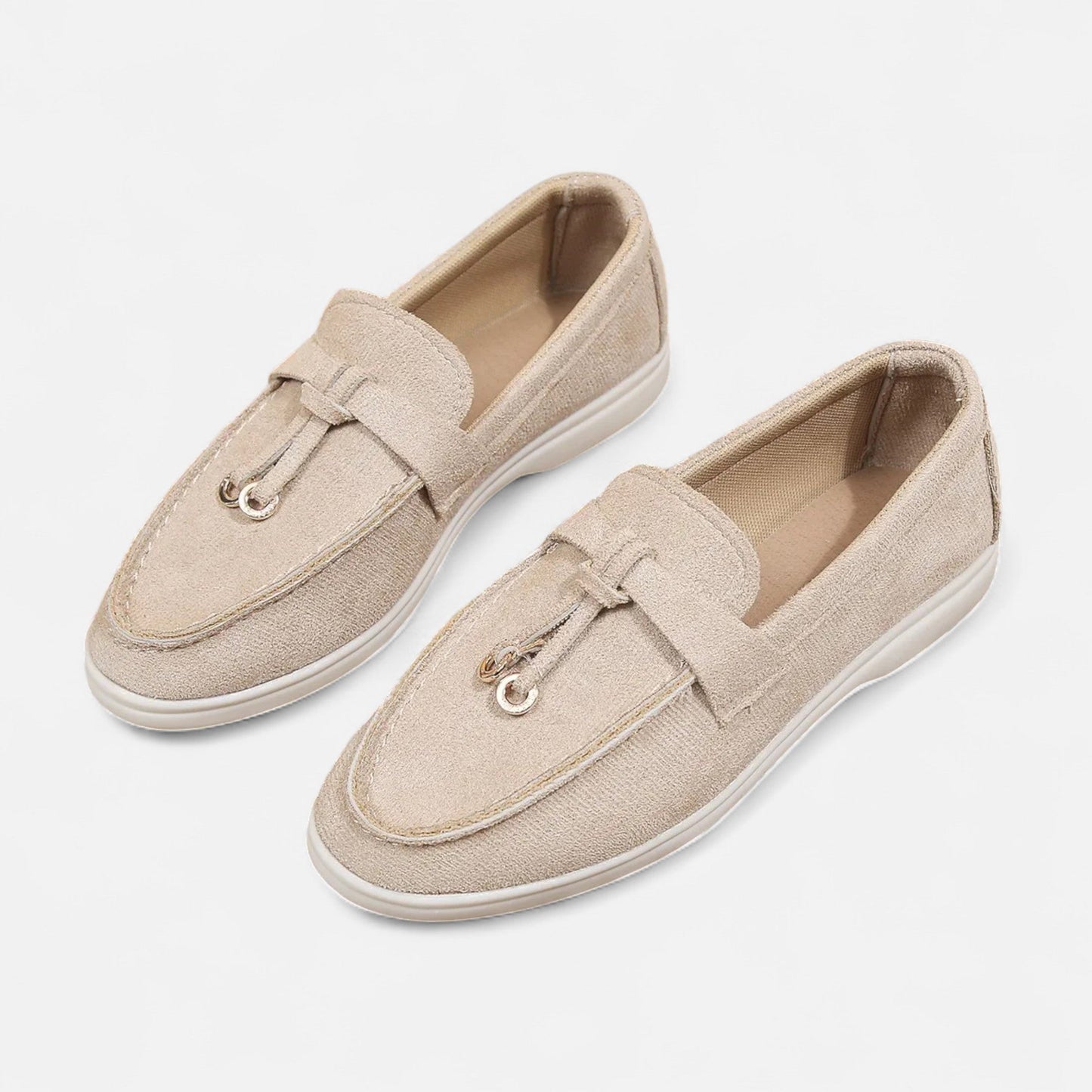 Mocassins Femme Semelle Épaisse Élégance Rétro