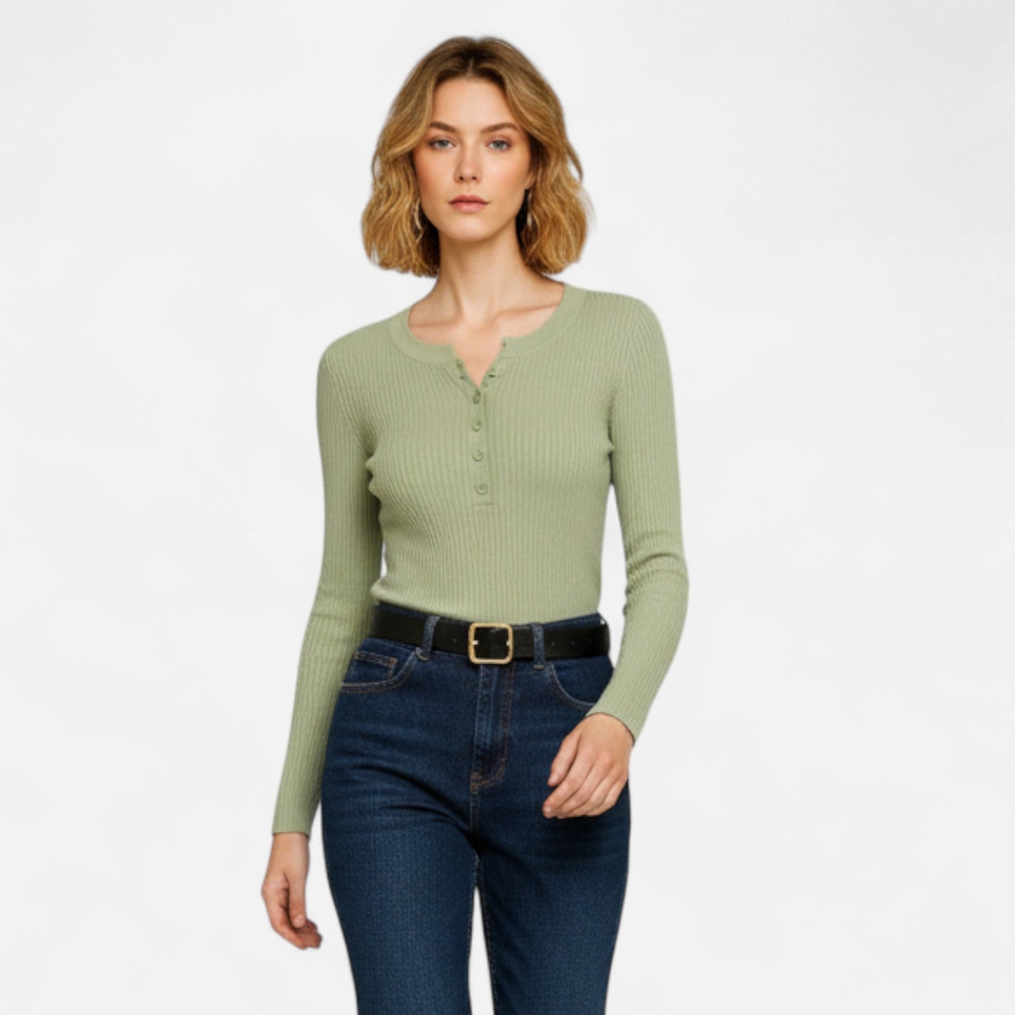 Pull Femme Maille Col Rond Intemporel