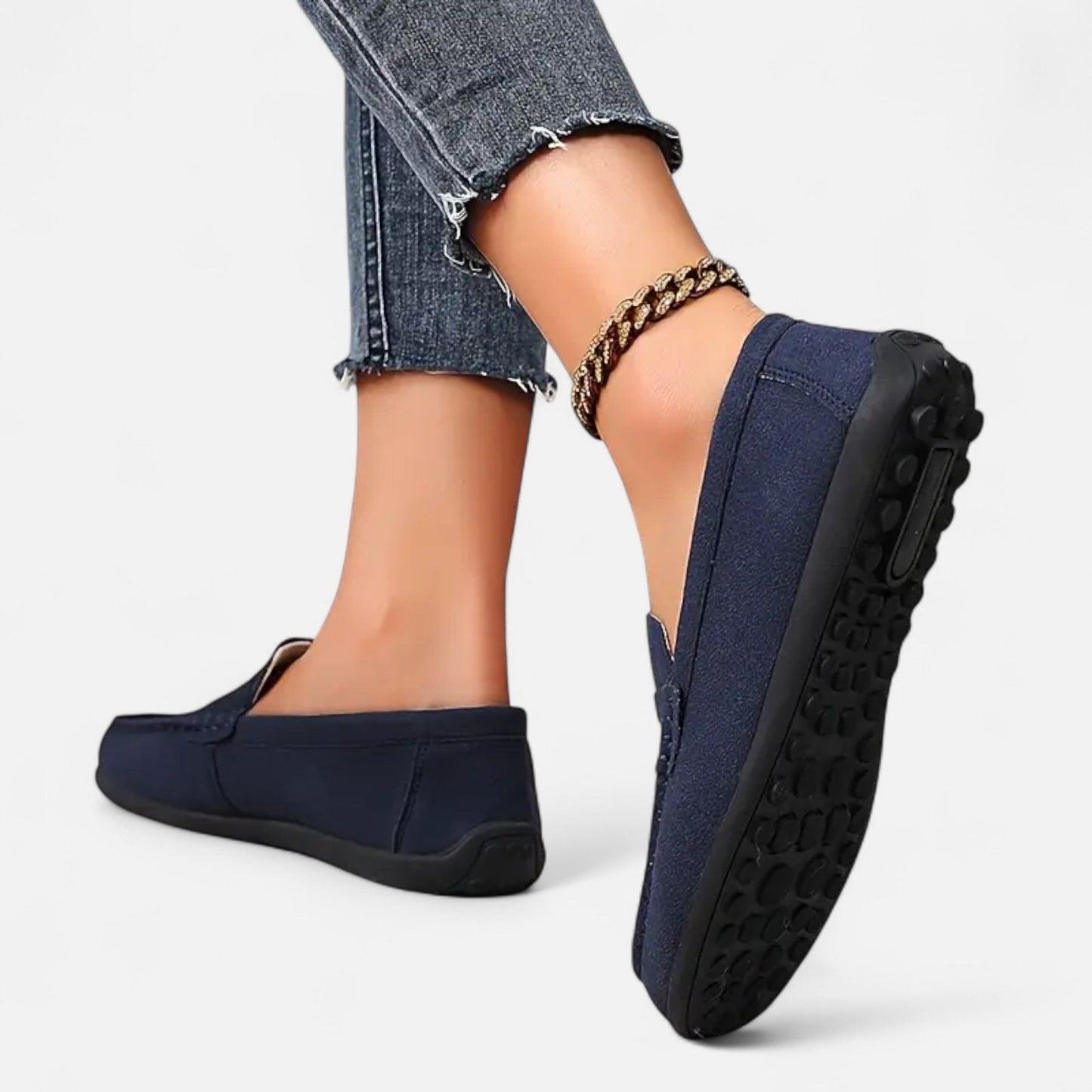 Mocassins Femme Daim Élégance Intemporelle