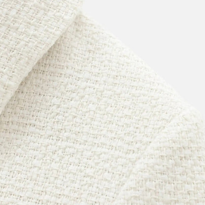 Veste Femme Tweed Courte Élégance Classique
