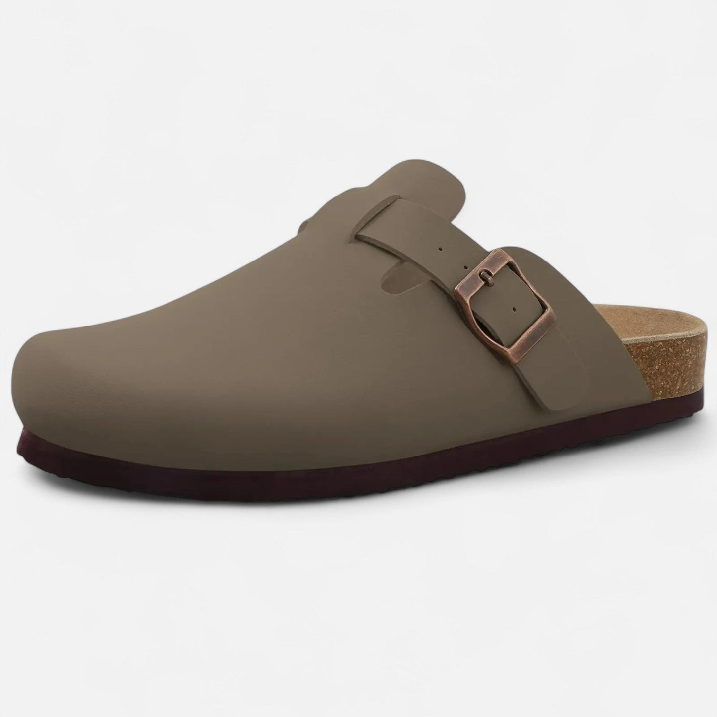 Mules Femme Daim Semelle Liège Classiques