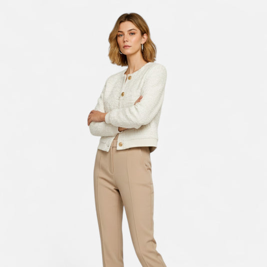 Veste Femme Courte Élégance Printanière