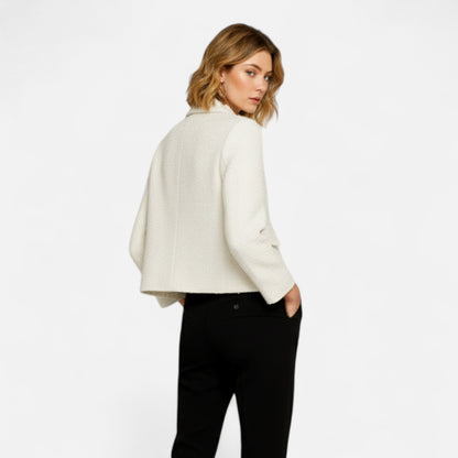 Veste Femme Tweed Courte Élégance Classique