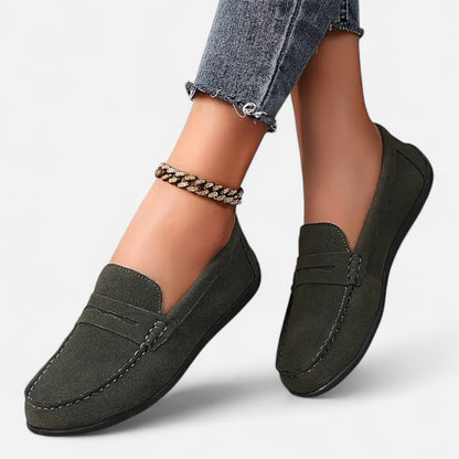 Mocassins Femme Daim Élégance Intemporelle