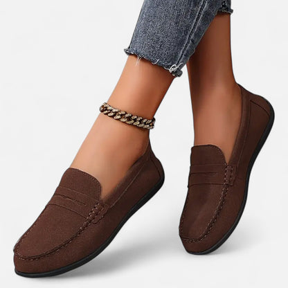 Mocassins Femme Daim Élégance Intemporelle