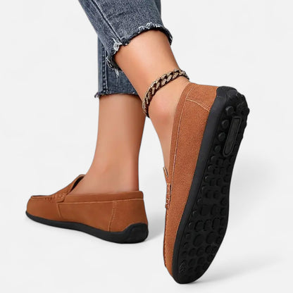 Mocassins Femme Daim Élégance Intemporelle